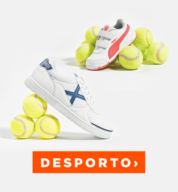 Tudo para as actividades desportivas: calçado, vestuário e acessórios desportivos!