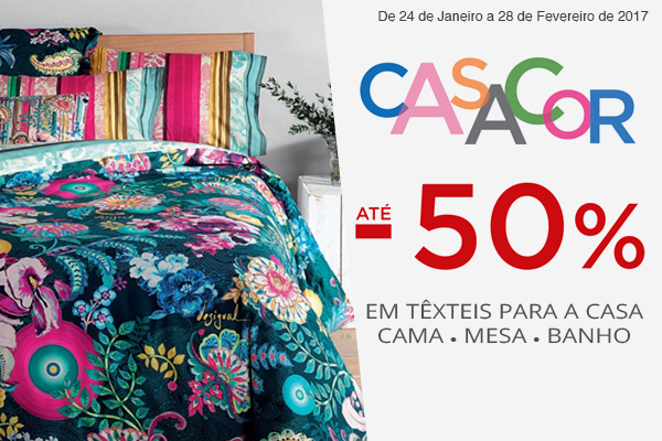 casa cor até 50% de desconto