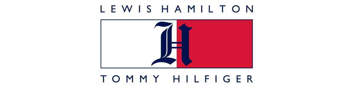 lewis hamilton tommy hilfiger logo