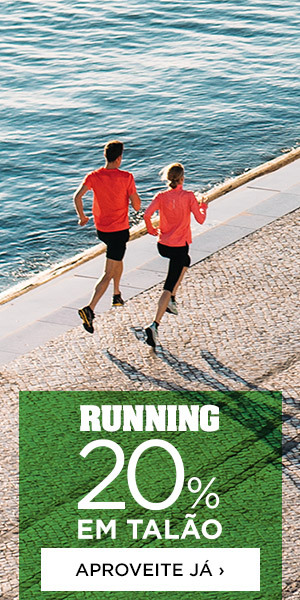 Consulte todos os artigos de running com 20% em talão.