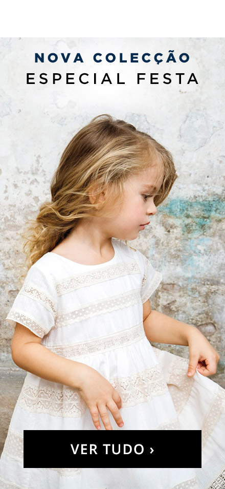 Descubra a nova colecção especial festa de moda infantil na loja online El Corte Inglés